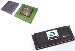 Processadores (Intel e AMD).